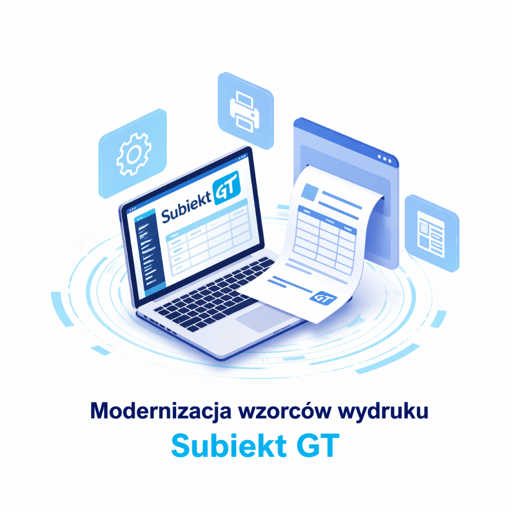 Modernizacja wzorców wydruku – Subiekt GT
